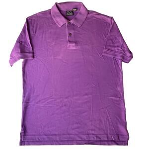 Jos. A. Bank Men’s Short Sleeve Polo Shirt Size M, Solid Purple